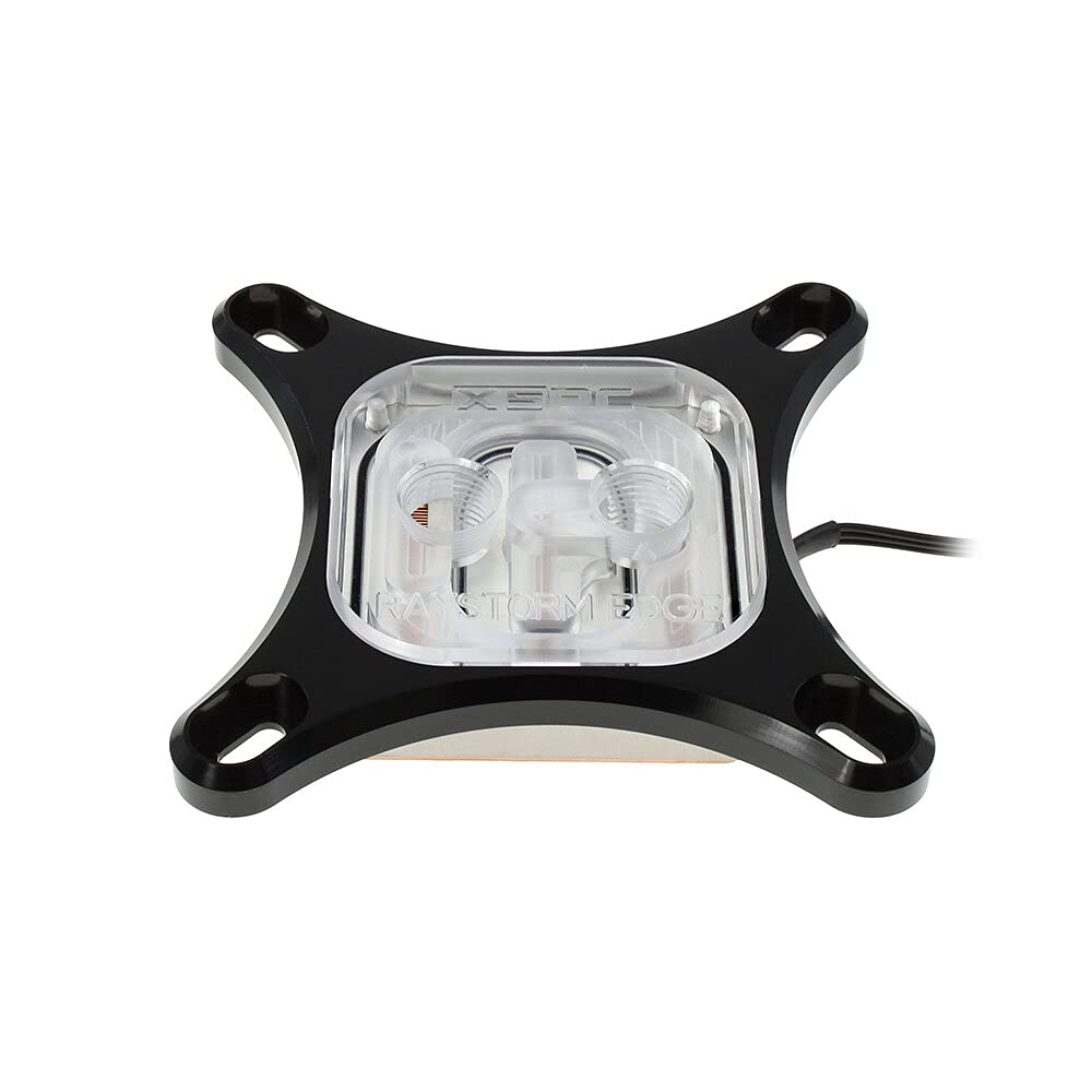 XSPC RayStorm Edge CPU Water Block, Intel, Addessable RGB, Black