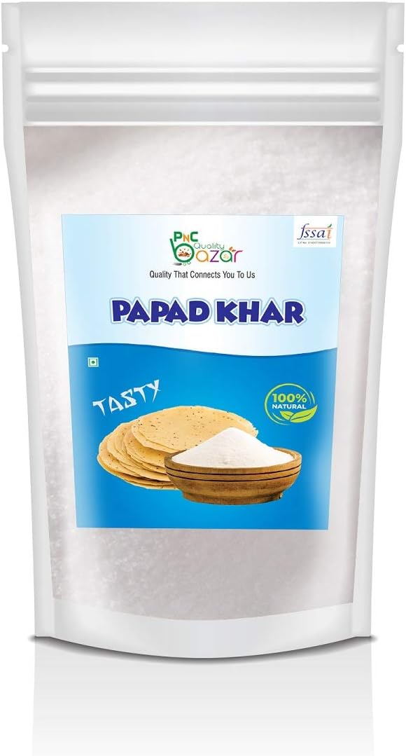 PNC Quality bazar Papad Khar Powder/Papad Kharo/Alkaline Salt Powder 400 gm