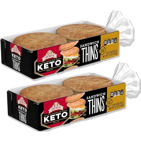 Keto Sandwich Thins by Generic Cover