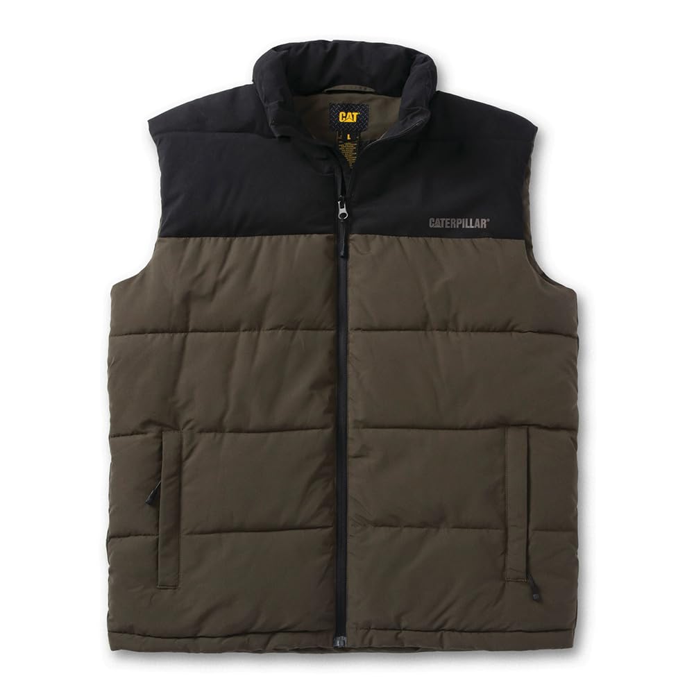 Cat (Not Specified, L) Caterpillar Arctic Zone Men's Moss Gilets