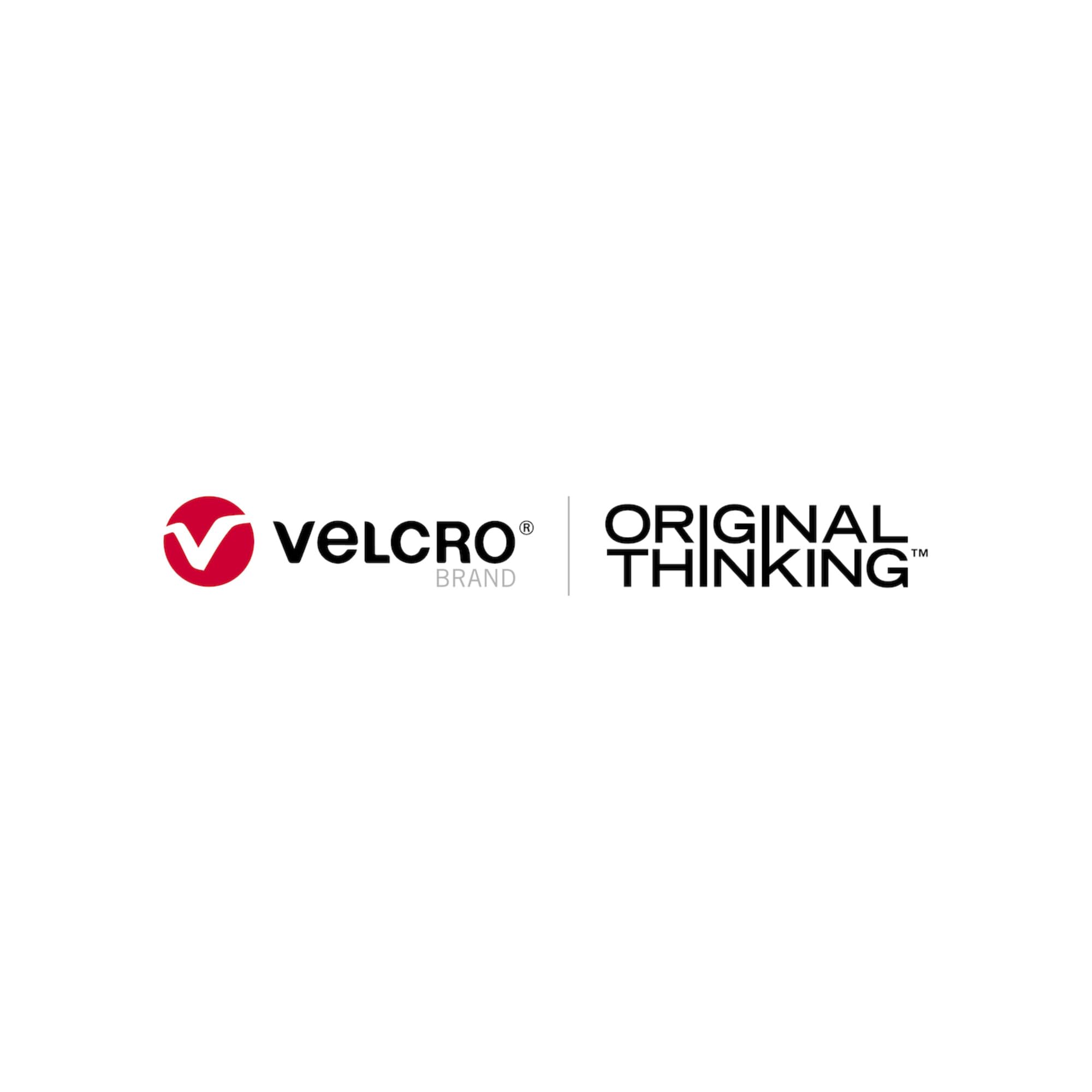 Velcro® One Wrap® - Cinta de 25 m y 20 mm de ancho, color negro