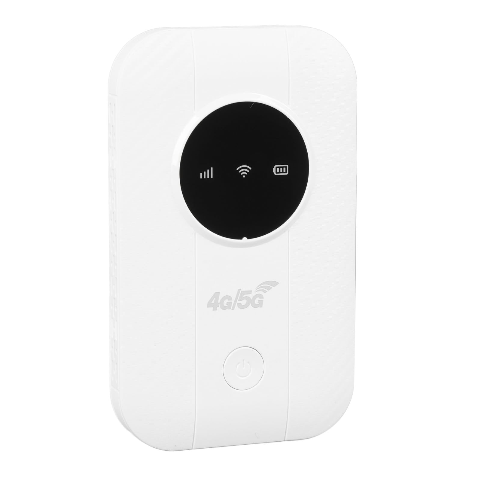 Punto de Acceso WiFi 4G/5G, Módem USB Portátil, Punto de Acceso Móvil de 300Mbps Conecta hasta 10 Dispositivos, Enrutador de 3200 MAh con Ranura para Tarjetas SIM para Viajes,