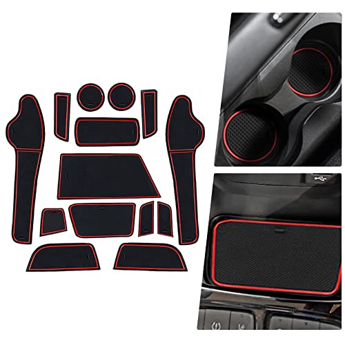BIBIBO Alfombrillas de Goma Antideslizantes compatibles con el Opel Crossland X SUV 2018-2022, Alfombrillas de Goma para Coche, Accesorios para Alfombrillas de Coche, Alfombrillas Antideslizantes Cover
