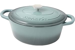 Artisan Oval Enameled Cast Iron Dutch Oven