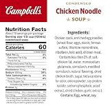 Campbell's Condensed Chicken Noodle Soup, 10.75 Ounce Can (Pack of 4)