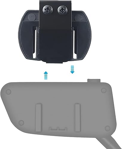Miniatura 2 de MIMIRACLE Clip de cinturón para FBIM V6 V4 (versión de 0.138 in), accesorio de auriculares de árbitro, clips de casco de motocicleta, soporte de