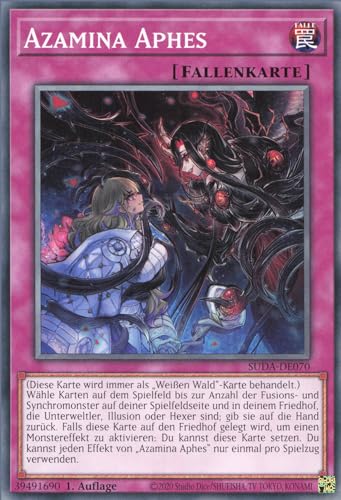 Azamina Aphes SUDA-DE070 Common Deutsch Boosterfrisch 1. Auflage - Supreme Darkness - mit ReCollectibles-Versandschutz - für Yu-Gi-Oh!