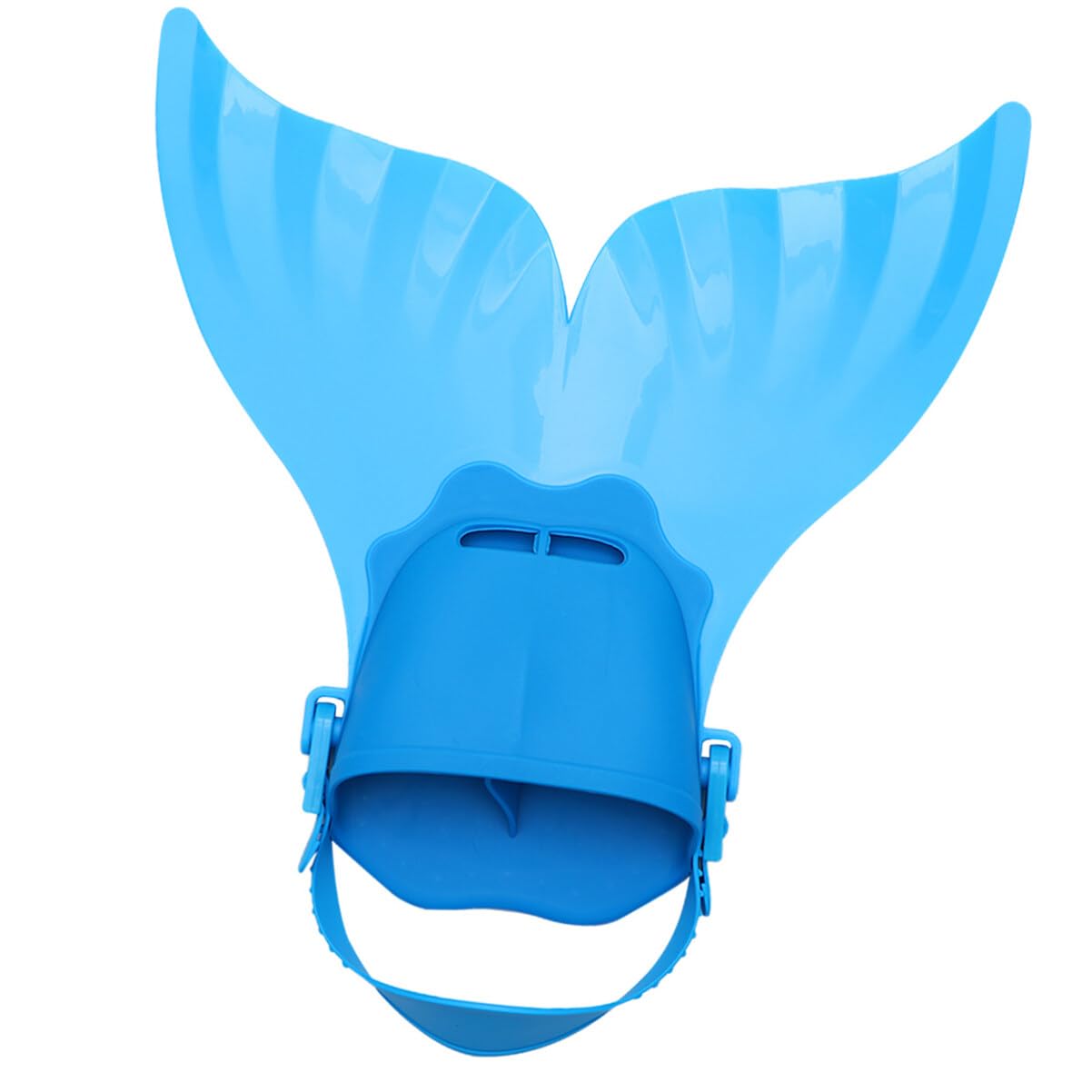 Kisangel Kids Mermaid Flippers Swimming Fins for Swim Training and Open Water Durable Comfortable Portable 15.7X15.7X5.9 Inches