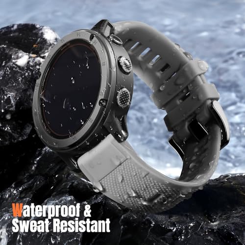 Correa de silicona 26mm compatible con Garmin Fenix 8 miniatura 5