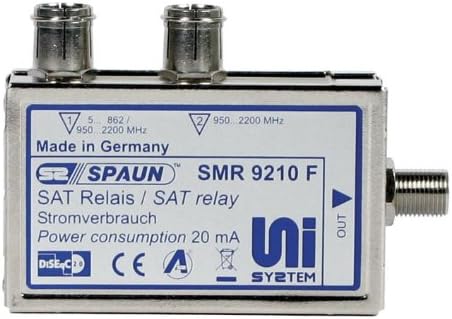 Spaun SMR 9210 F Unisystem - Multi Switch Relay: Amazon.co.uk ...