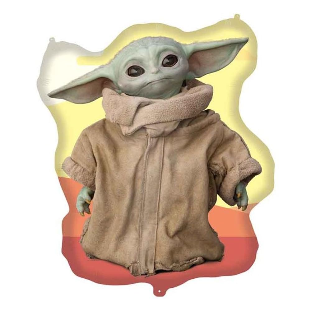Star Wars The Mandalorian Grogu Shaped Foil Balloon