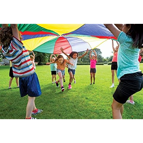 Great Lakes Sports 30' Super Duty Parachute with Reinforced Handles and a Reinforced Perimeter Cover