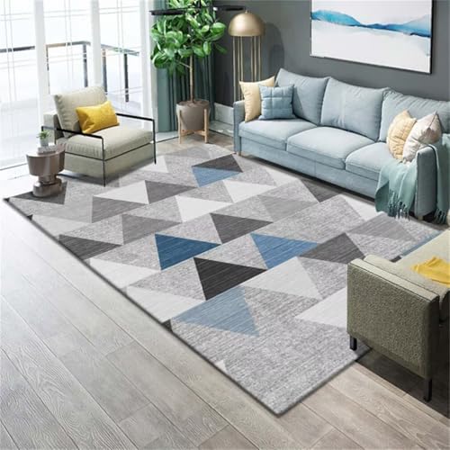 Tapis de salon antidérapant 200x250cm moderne et résistant - 2