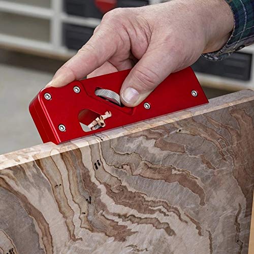 Block Planer, Metal 45 Degree Manual Wood Planer Plane Woodworking Planer Chamfering Trimming Planer DIY Hand Tool Woodcraft Corners Edge Carpenter Smoothing Planer Suitable for Woodworking Worker