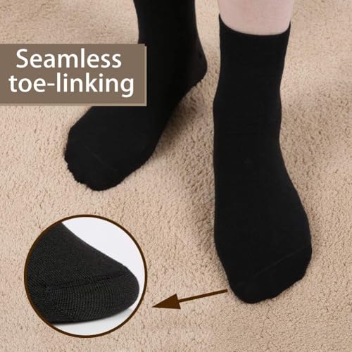 Image of FGZ Women Thin Cotton Socks Soft Cozy Socks Cute Ankle Crew Socks 5 Pairs