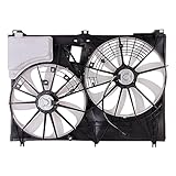 OE Replacement Cooling Fan Extra Silent for 2014-2019 Toyota Highlander 2.7L / 2014-2016 3.5L w/o Towing | 16711-0P230 | TO3115187 | 621-540