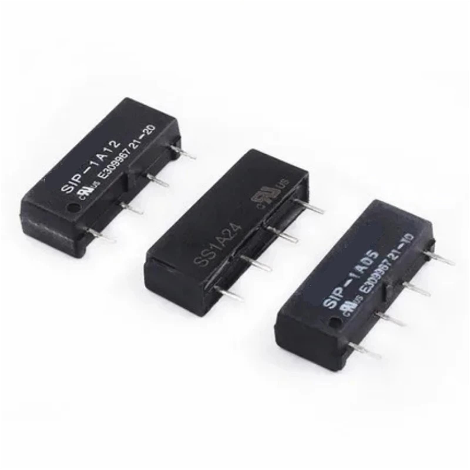Relais Reed 24V SIP-1A24 lot de 5 modules de commutation 4 broches 1A