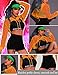 Avidlove Fishnet Crop Top Womens 80S Shirt Mesh T Shirts for Women Orange S