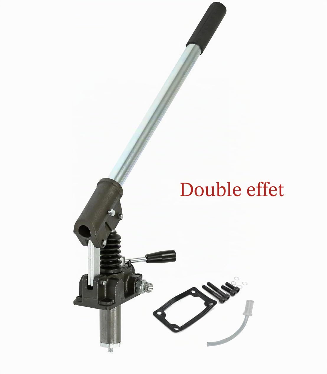 Pompes à main hydrauliques à action simple et double action 12-25 - 45 cc, réservoir d'huile 3-5 litres (25 cc double action (sans réservoir))