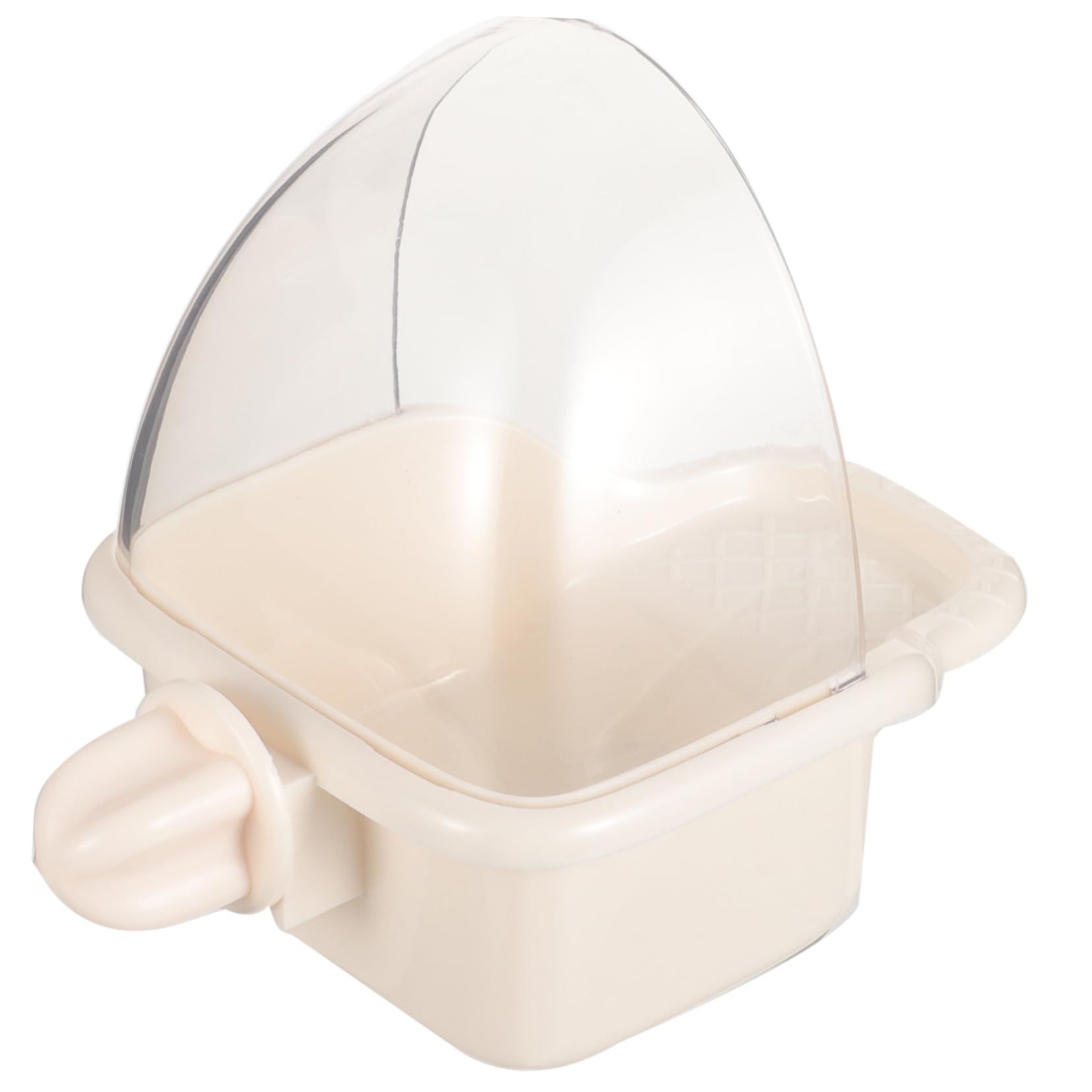 Kisangel 5 Uds Caja De Comida para Loros Bañera Tazón De Agua para Pájaros Alimentador De Comida para Pájaros Jaula De Contenedor De Alimentación Alimentador De Colibrí Contenedor