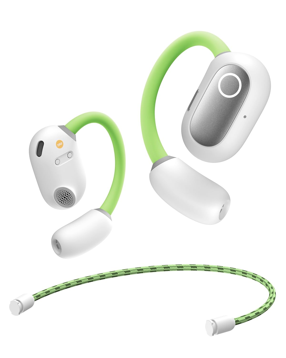 Baseus Eli Sport 1 Auriculares inalámbricos Bluetooth, acústica direccional, bajo Potente, ultraligeros, Carga rápida, micrófonos ENC, Auriculares Oreja Abierta para Correr, Entrenar y Fitness