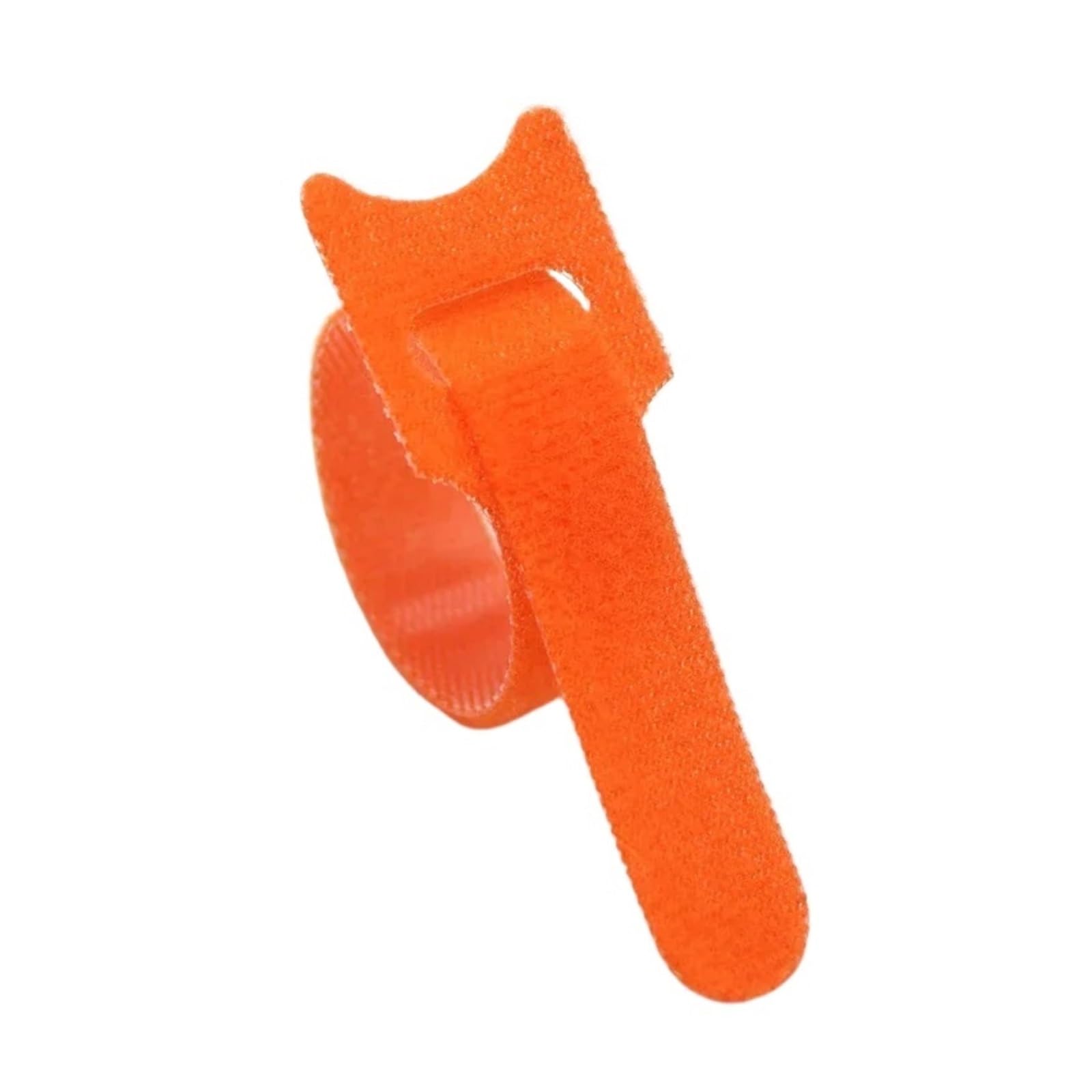 Bdfjeds Orange Cable Ties Releasable Cable Ties Plastics Fastening Reusable Tie Straps Nylon Wrap Zip Bundle Bandage(,150Mm X 50Pcs)