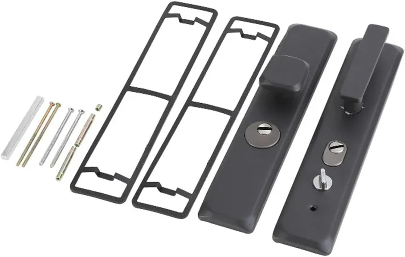 Mechanical Entrance Door Handle Lock 1Pcs(Door Thickness 5cm)