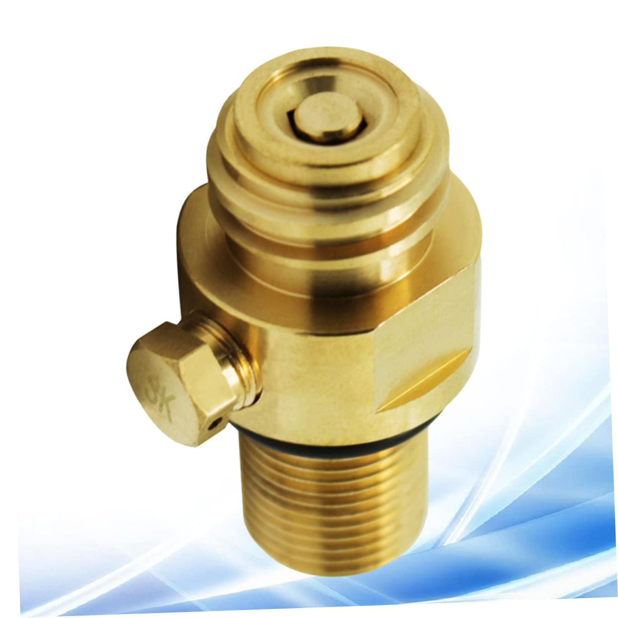 MAGICLULU Adattatore Per Bombola Di Co2 Da 2 Pezzi M18x1 5 A Connettore Tr21-4 Per Macchina Per Acqua Gassata Facile Conversione Di Co2