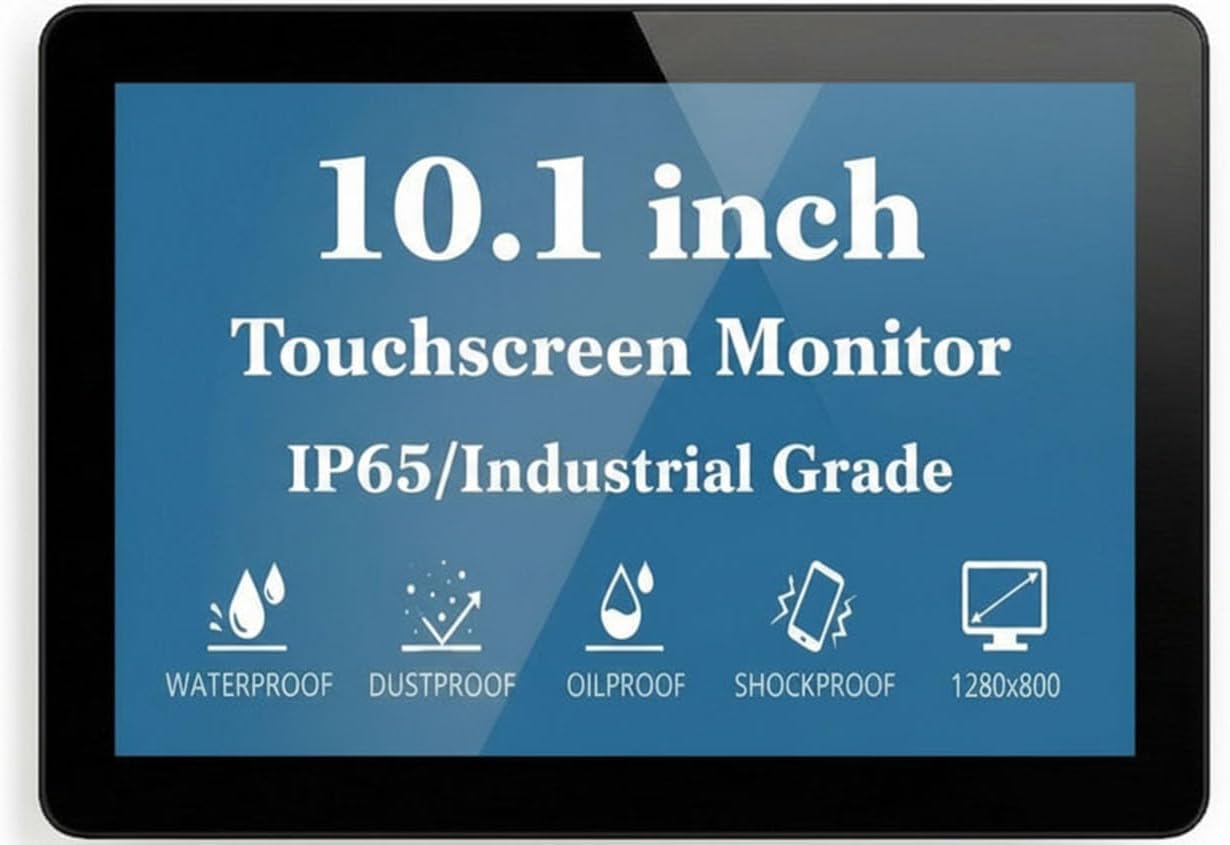RIUIIN 10 Inch Touchscreen Monitor
