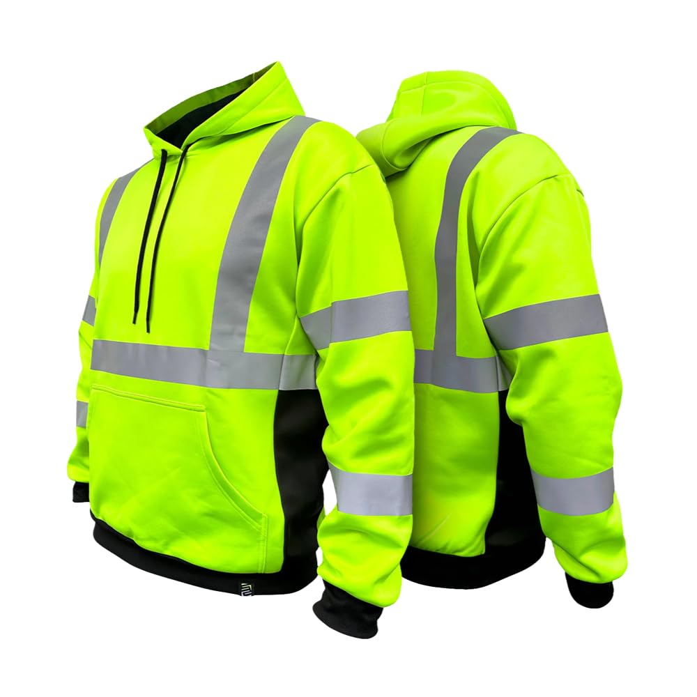 SafetyShirtz SS360 ANSI Class 3 Type R Graphic Hoodie