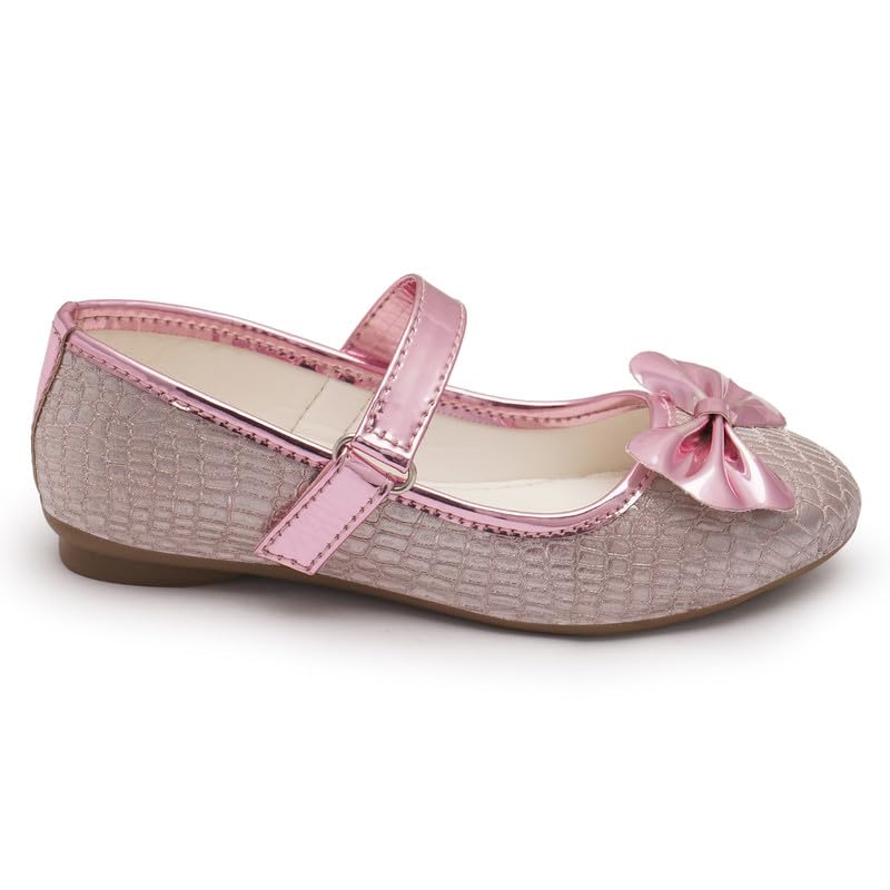 Image of BALLERINAS Kids - Footwear For Girls Comfortable Casual & Function | PU - Material |Design - BG5112| Closure- Velcro