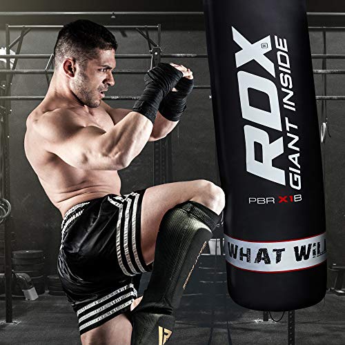 image for RDX Shin Guards for Muay Thai, Kickboxing, MMA Fighting and Training, 