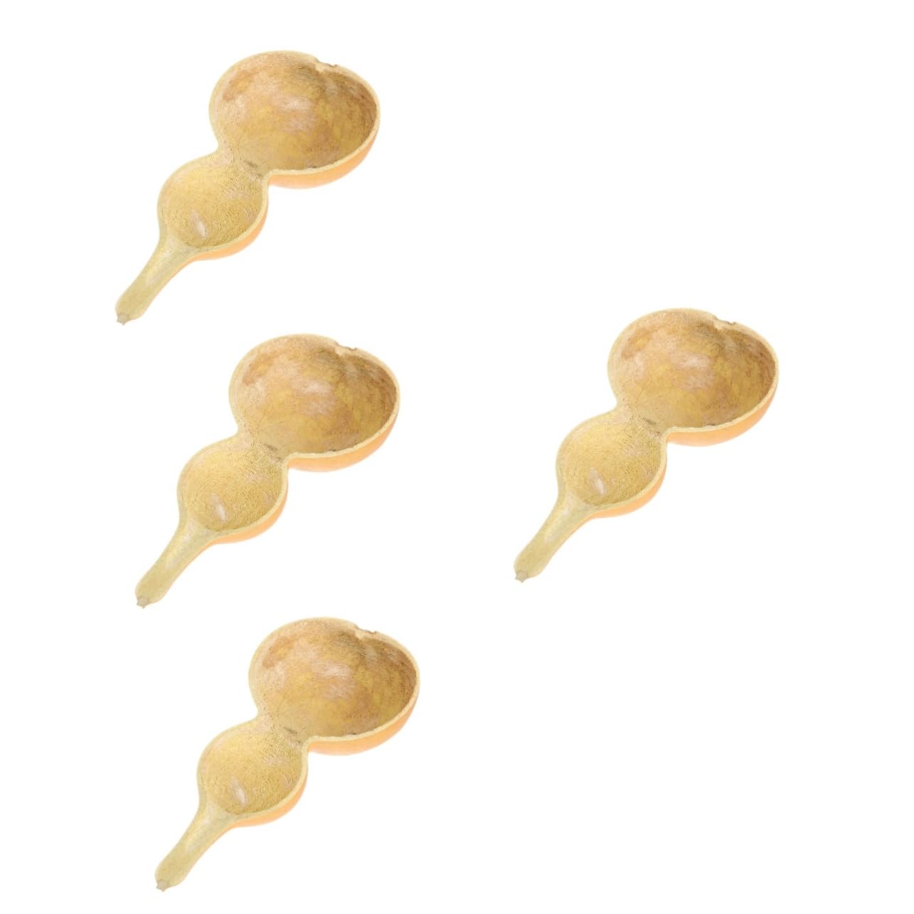 Ciieeo 4 Elegantes Cucharones De Calabaza China Para Baño Duraderos Y Aptos Para Cocina Spa Sauna Y Baño.