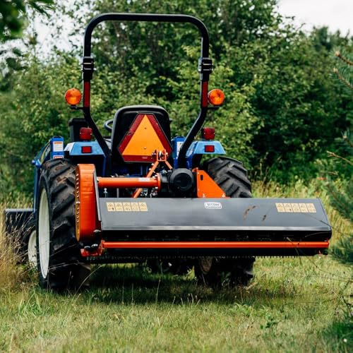 image for Titan Attachments 3 Point 60in Flail Mower, 30-60 HP Mowing Attachment