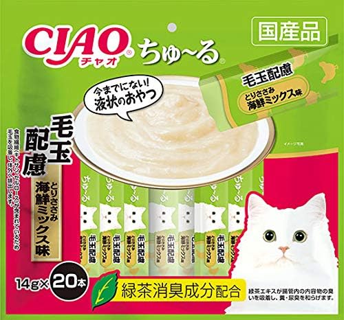 まとめ買い いなばペットフード Ciao 予約販売 ちゅ る 毛玉配慮 とりささみ 14g 本入り 海鮮ミックス味 猫用 4 Sc 262 まとめ買い いなばペットフード Ciao 予約販売 ちゅ る 毛玉配慮 とりささみ 14g 本入り 海鮮ミックス味 猫用 4 Sc 262