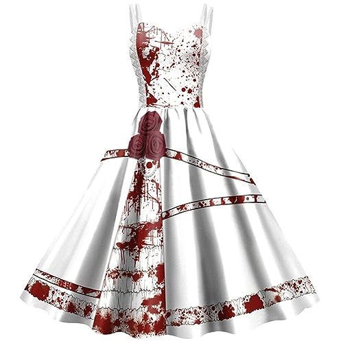 Robe Drapée Bodycon sans Manches au Style Gothique - 2
