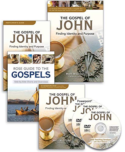 The Gospel of John: Finding Identity and Purpose 12-Session DVD Complete Kit The Gospel of John: Finding Identity and Purpose 12-Session DVD Complete Kit