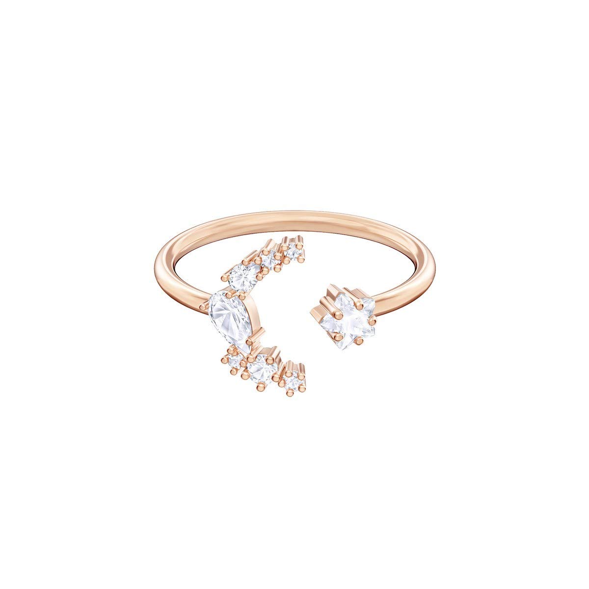 SWAROVSKI Mujer acero inoxidable Anillo 5486814
