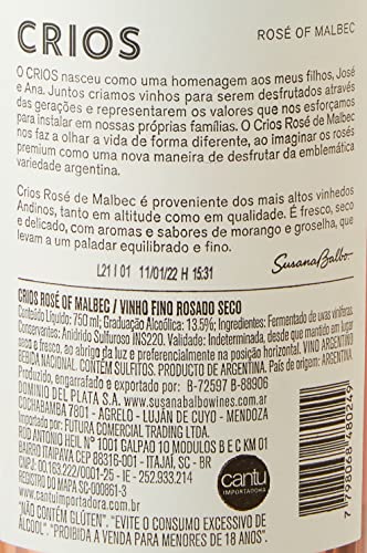 Vinho Crios Malbec Rose