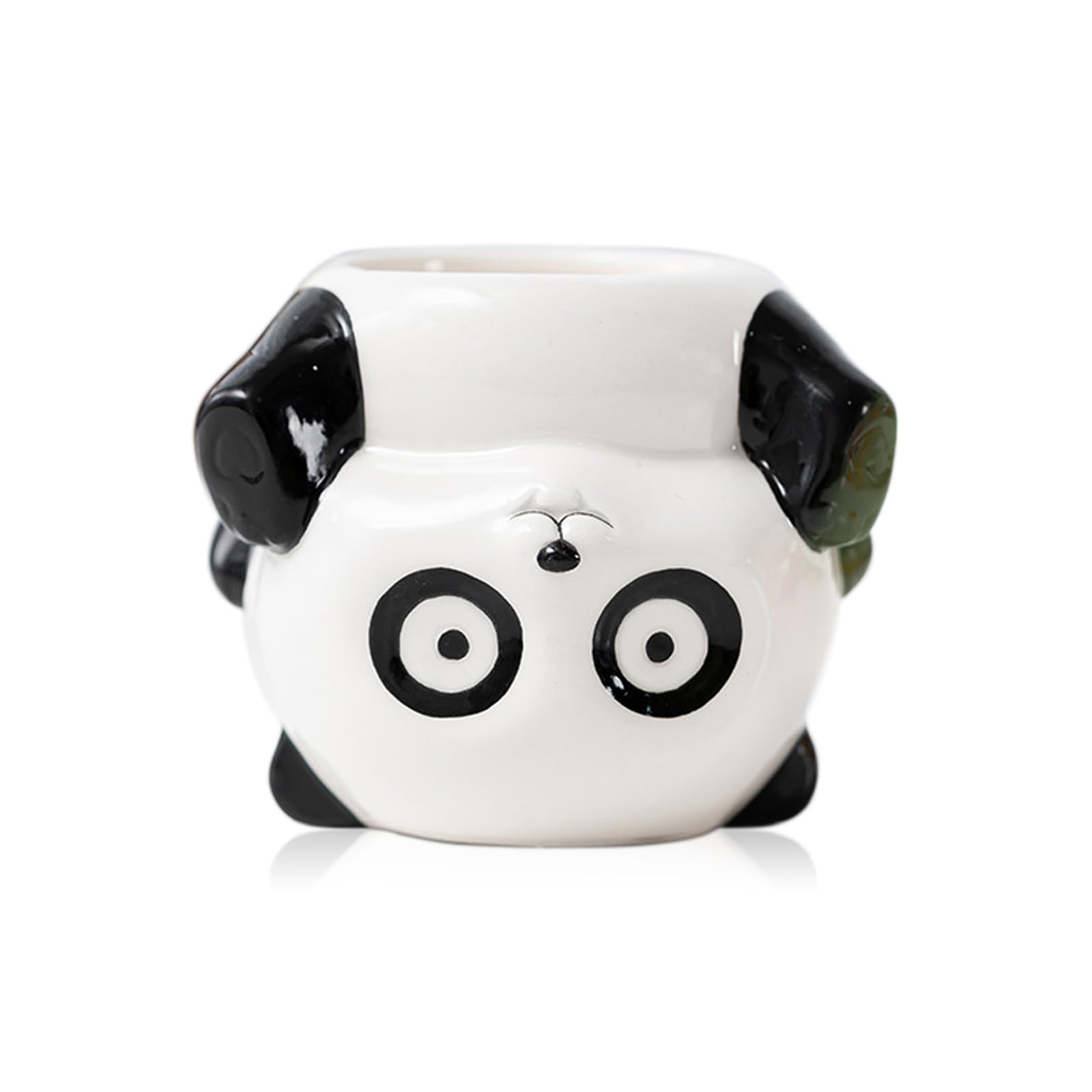 DIYOMR Cute Animal Planter Upside Down Ceramic Cartoon Succulent Pot Animals Shaped Small Flowerpot for Kid's Room Decoration Desktop Planting Ideas