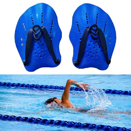 Pagaie De Natation Mixte - Pagaie De Natation - Pagaies à Main，Accessoires d'Entraînement à La pour Les Nageurs, Débutants Et Expérimentés