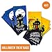Iconikal Halloween Treat Paper Bags, 40-Pack 2 Designs Trick or Treat Party Favor Goodie Snack Sacks Candy, Popcorn, Gifts, Cookies