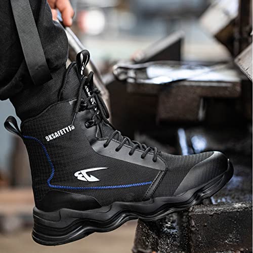 Image of Nutropa Steel Toe Boots for Men Women, Lightweight Work & Safety Shoes Outdoor Protection Footwear Puncture Proof Industrial and Construction Shoes
