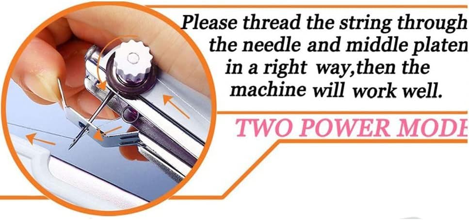 Draagbare mini handnaaimachine Snelle en handige naaldnaaimachine Draadloze huishoudelijke elektrische naaimachine - Image 6