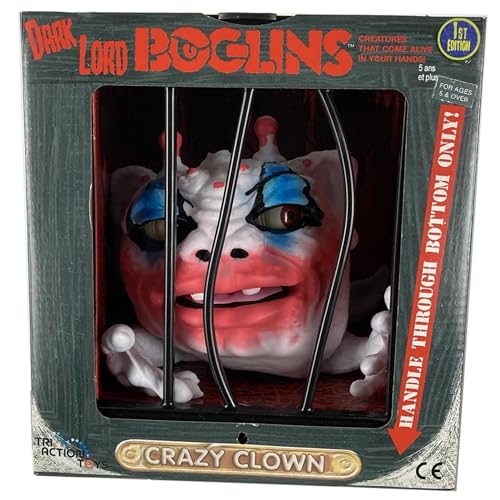 TriActionToys Boglins Handpuppe Dark Lord Crazy Clown