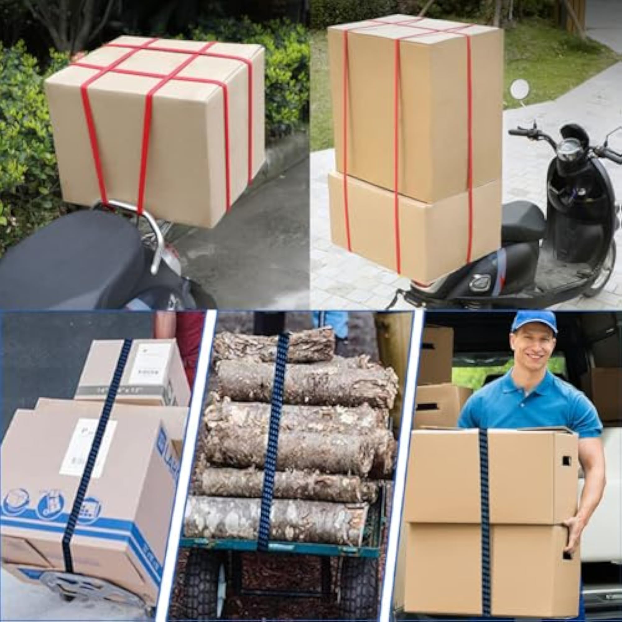 Bungee Cords for Luggage and Bike Use