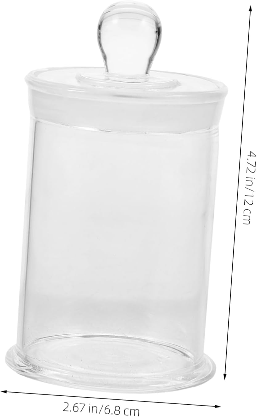 Glass Specimen Bottle Test Tube Storage Round Shape Reagent Sample Vial for Lab Use