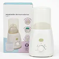Aquecedor de Mamadeira Elétrica 127V 3 em 1 Aquece Descongela Leite Papinha Estereliza Mamadeiras e Chupetas