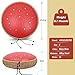 ANGELBECKE Steel Tongue Drum - 13 Inch 15 Notes C-key Handpan Drum Percussion Instruments with Music Book for Musical Education Entertainment Meditation Concert Mind Healing Yoga Zen (Red)