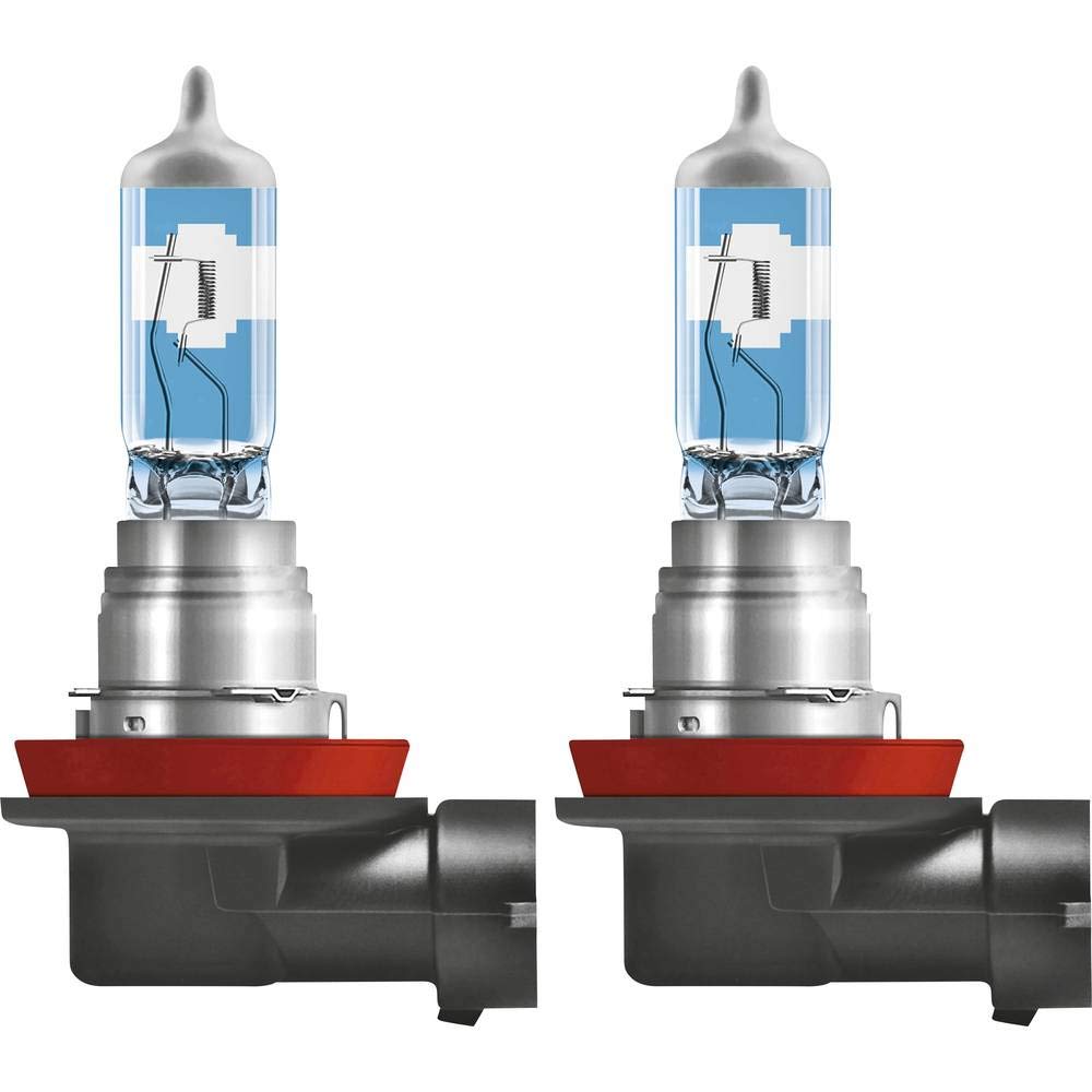 OSRAM NIGHT BREAKER LASER H8, +150% de lumière en plus, ampoule de phare halogène, 64212NL-HCB, 12V, double boîtier (2 lampes)